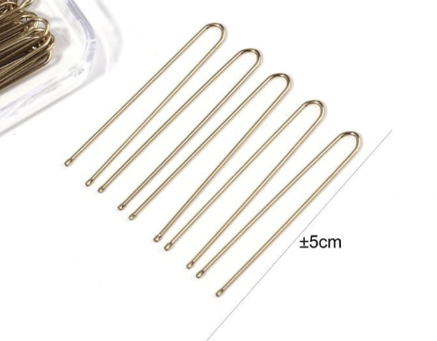 J&E – "FORCELLA FORMA U 5CM ORO"