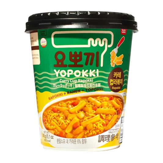 YOPOKKI Gnocchi di riso&Ramen Cup ( curry) 145g