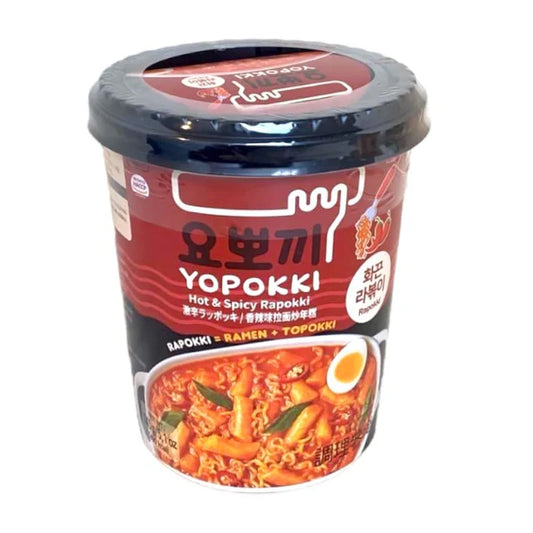 YOPOKKI Gnocchi di riso&Ramen Cup ( piccante) 145g