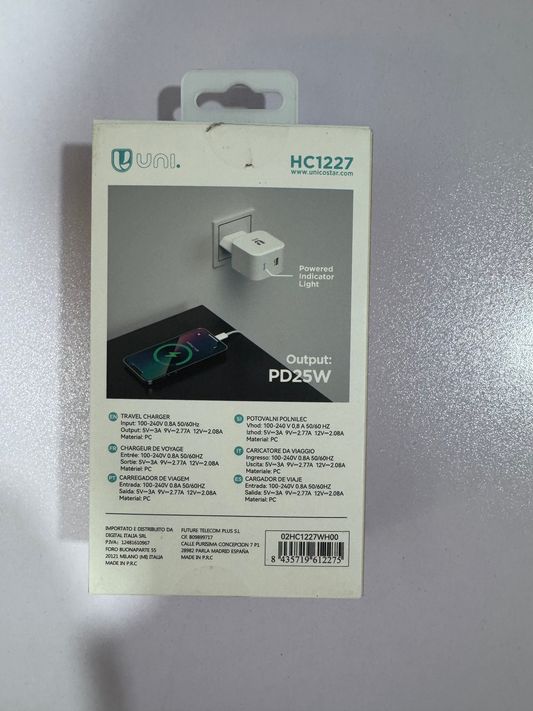 caricabatteria PD3.0 25W