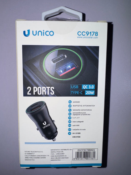 Caricatore per telefono da auto
