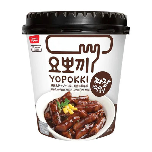 Yopokki gnocchi di riso coreano con salsa di fagiolo nero 120g