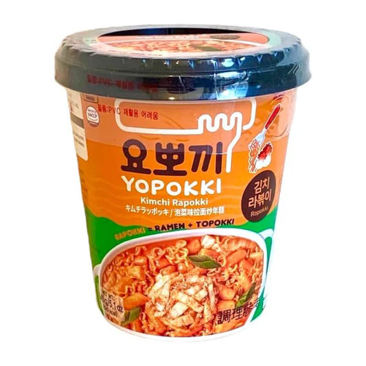 YOPOKKI Gnocchi di riso&Ramen Cup ( kimchi) 145g