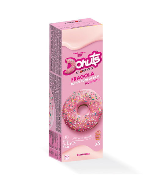 Cuorenero Donuts fragola 3pz