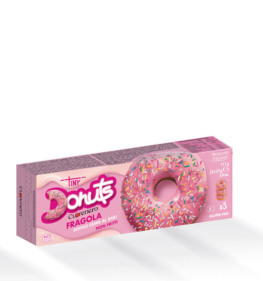 Cuorenero Donuts fragola 3pz