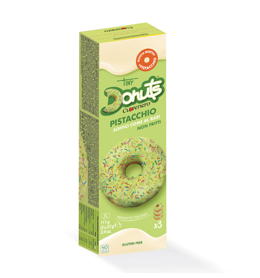 Cuorenero donuts pistacchio 3pz