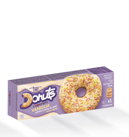 Cuorenero donuts vaniglia 3pz
