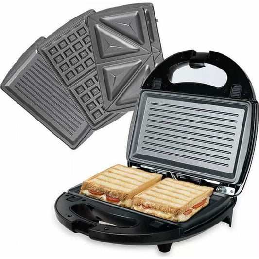 HOOMEI Tostiera elletronico 3 in 1 800W