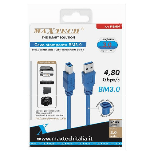 MAXTECH cavo stampante