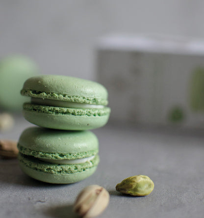 Cuorenero macarons pistacchio