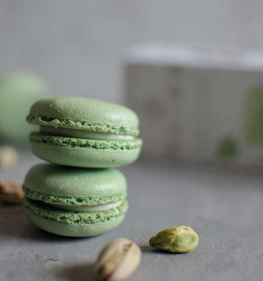 Cuorenero macarons pistacchio