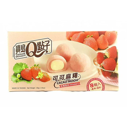 TAIWAN DESSERT cacao mochi (fragola) 80g
