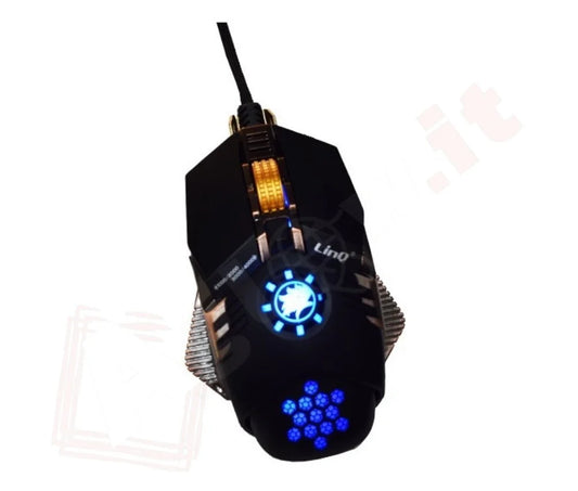 Linq mouse da gioco con cavo GM8009