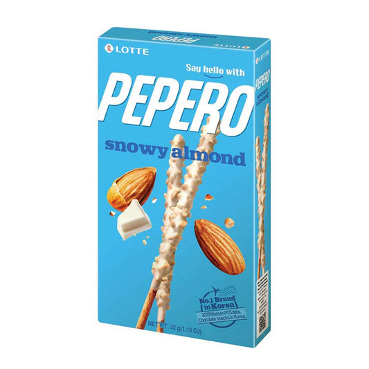 LOTTE Pepero biscotti sticks snowy almond 32g*40