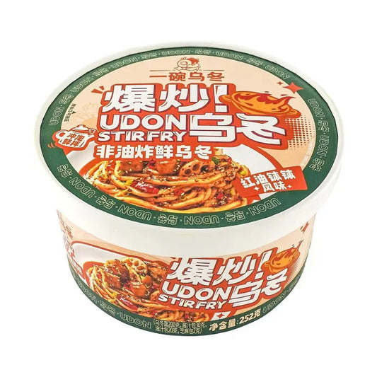 Udon saltati in padella(salsa piccante al peperoncino) 252G