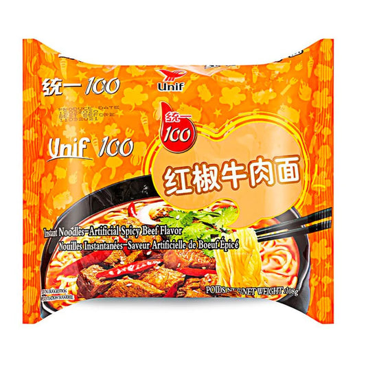 TONGYI Noodles istantanei (manzo al pepe) busta 108G