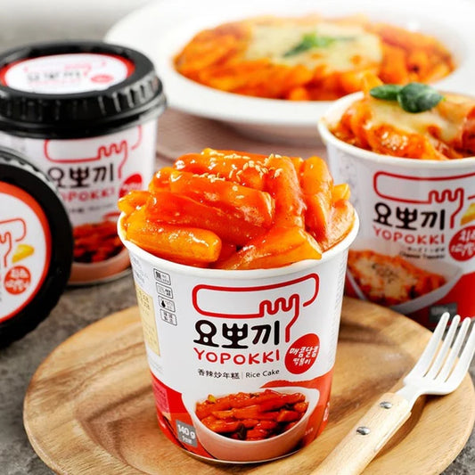 Yopokki Gnocchi di Riso Coreano Dolce e Piccante 140g